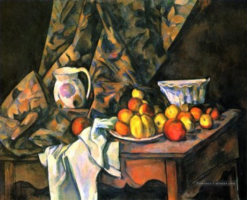 Nature morte avec Fleur Holder Paul Cézanne Peinture à l'huile